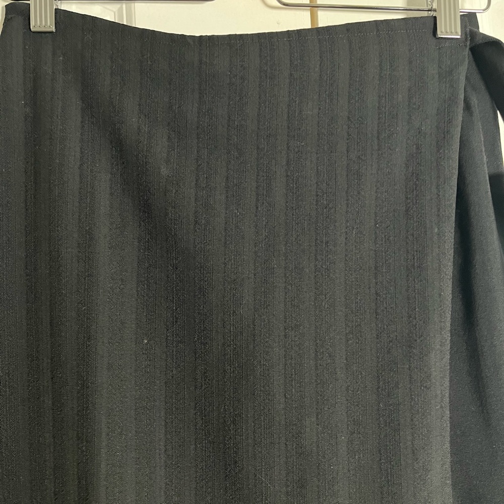 Comme des Garçons Tricot wool blend faux wrap A line skirt size S - Picture 7 of 15